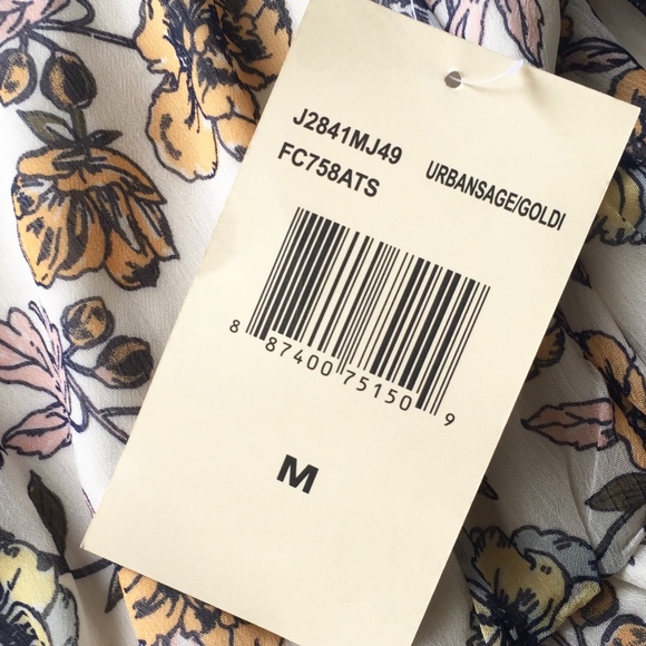 Floral Long Sleeve Cold-Shoulder Dress - Picture 7 of 8